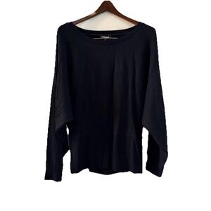 NWT Express Black Sweater Back Cutout Large